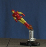 Iron Man custom Heroclix (side)