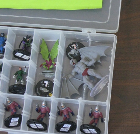 How to store Heroclix
